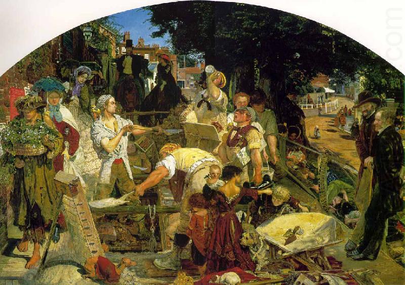 Ford Madox Brown Work china oil painting image